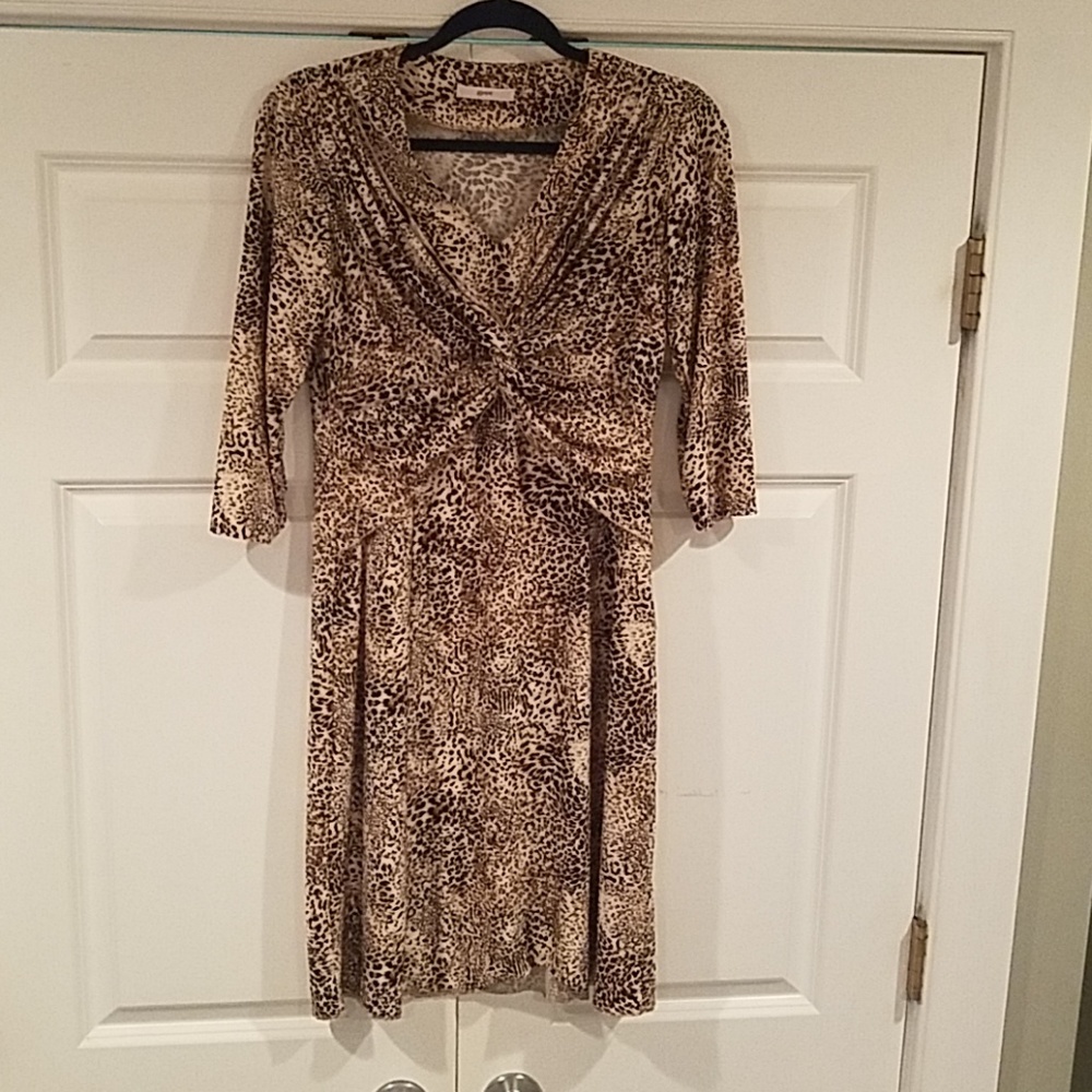 Leggiadro leopard print dress
